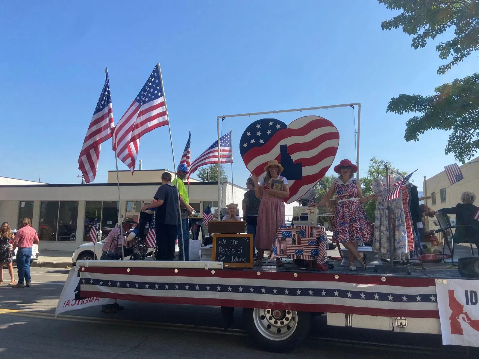 We the People of Idaho parade float from the Idaho GOP.